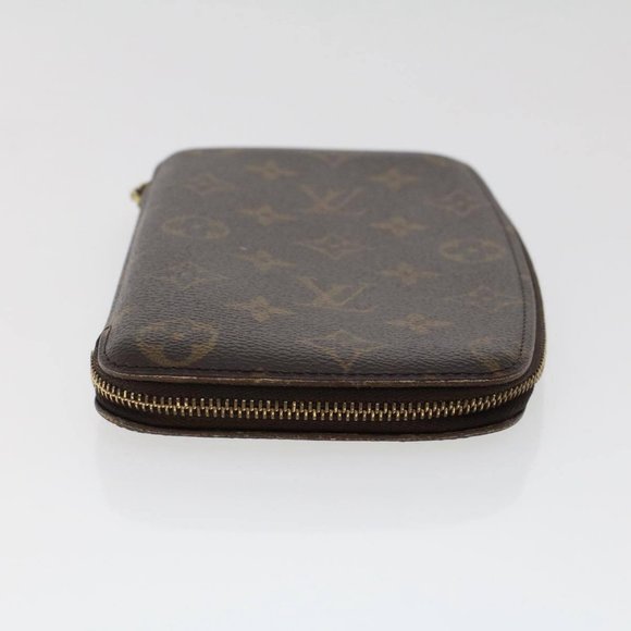 LOUIS VUITTON Monogram Agenda Geode Travel Case Wallet M62950 Auth - Picture 2 of 16